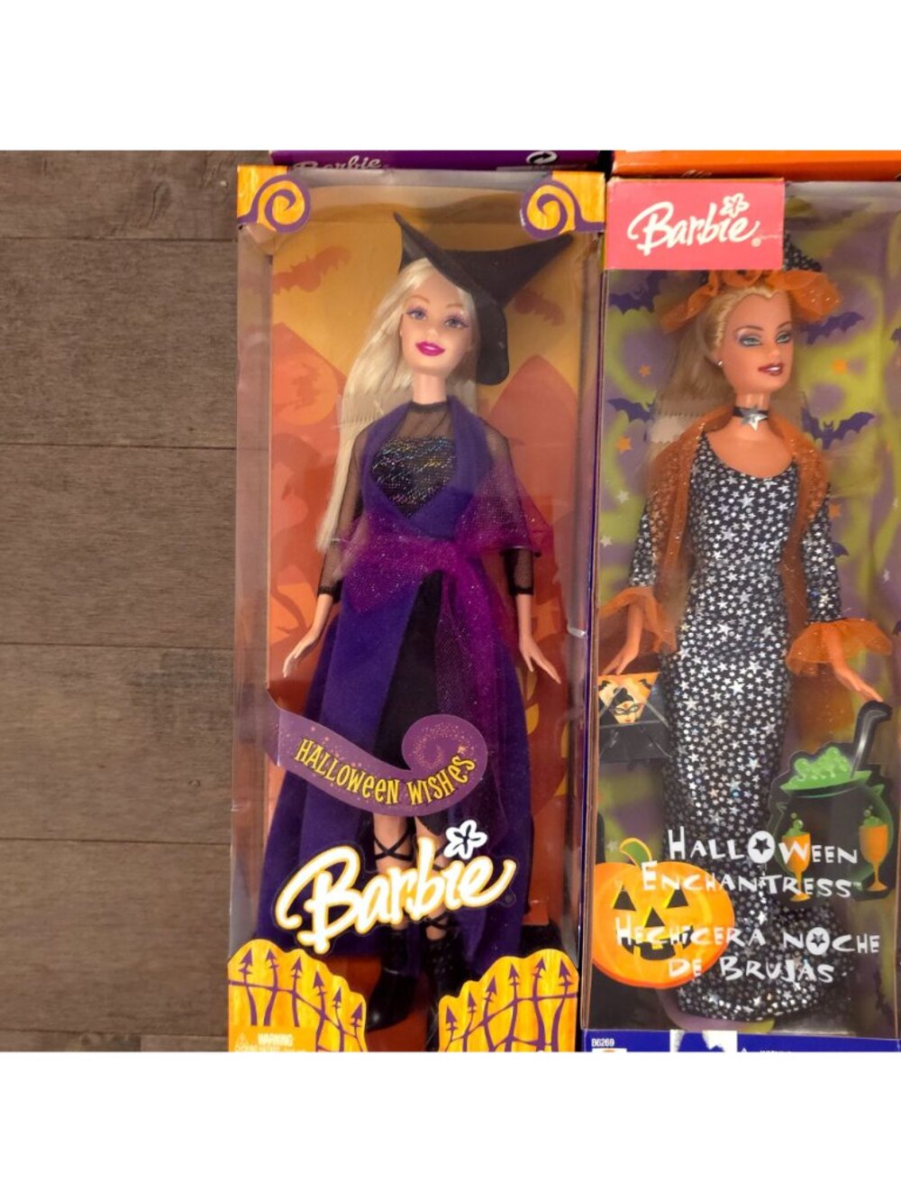 New Barbie Halloween Doll Lot Enchanted Glow Fashion Spell Pink Witch NRFB - Picture 8 of 16